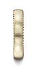 Benchmark-18K-Yellow-Gold-4.5mm-Comfort-Fit-Satin-Finished-Rivet-Coin-Edging-Carved-Design-Band--Sz-4.5--CF71452518KY04.5