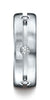 Benchmark-14K-White-Gold-7.5mm-Comfort-Fit-Bezel-Set-6-Stone-Diamond-Eternity-Wedding-Band--.36Ct--4.5--CF71750014KW04.5