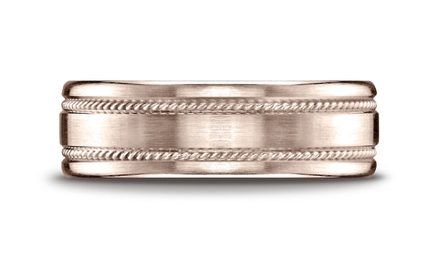 Benchmark-14K-Rose-Gold-7.5mm-Comfort-Fit-Satin-Finished-Rope-Carved-Design-Wedding-Band-Ring--Size-4.25--CF71750414KR04.25
