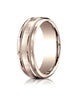 Benchmark-14K-Rose-Gold-7.5mm-Comfort-Fit-Satin-Finished-Rope-Carved-Design-Wedding-Band-Ring--Size-4--CF71750414KR04