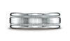 Benchmark-18k-White-Gold-7.5mm-Comfort-Fit-Satin-Finished-Rope-Carved-Design-Wedding-Band-Ring--Size-4.25--CF71750418KW04.25