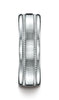 Benchmark-Palladium-7.5mm-Comfort-Fit-Satin-Finished-Rope-Carved-Design-Wedding-Band-Ring--Size-4.5--CF717504PD04.5