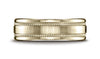 Benchmark-18K-Yellow-Gold-7.5mm-Comfort-Fit-Satin-Finished-Rope-Carved-Design-Wedding-Band-Ring--Size-4.25--CF71750418KY04.25