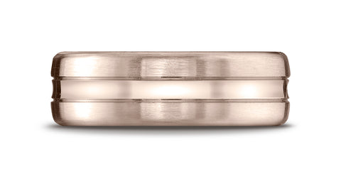Benchmark-14K-Rose-Gold-7.5mm-Comfort-Fit-Satin-Finished-High-Polished-Center-Cut-Carved-Design-Band--4.25--CF71750514KR04.25
