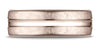 Benchmark-14K-Rose-Gold-7.5mm-Comfort-Fit-Swirled-Finish-Center-Convex-Cut-Design-Wedding-Band--Size-4.25--CF71750614KR04.25