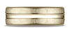 Benchmark-18K-Yellow-Gold-7.5mm-Comfort-Fit-Swirled-Finish-Center-Convex-Cut-Design-Wedding-Band--Size-4.25--CF71750618KY04.25