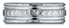 Benchmark-18k-White-Gold-7.5mm-Comfort-Fit-Hammered-Finish-Double-High-Polish-Cut-Design-Band--Size-4.25--CF71754318KW04.25