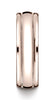 Benchmark-14K-Rose-Gold-7.5mm-Comfort-Fit-Milgrain-High-Polish-Carved-Design-Wedding-Band-Ring--Size-4.5--CF71755514KR04.5