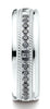 Benchmark-18K-White-Gold-7.5mm-Comfort-Fit-Pave-set-16-Stone-Black-Diamond-Wedding-Band--.32Ct.--Sz-4.5--CF71758018KW04.5