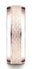 Benchmark-14K-Rose-Gold-7.5mm-Comfort-Fit-Chain-Link-Center-w/-High-Polish-Beveled-Edge-Band-Size4.5--CF7754514KR04.5