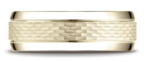 Benchmark-18K-Yellow-Gold-7.5mm-Comfort-Fit-Chain-Link-Center-w/-High-Polish-Beveled-Edge-Band--Size-4.25--CF7754518KY04.25