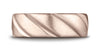 Benchmark-14K-Rose-Gold-Comfort-Fit-Satin-Finished-Swirl-Pattern-Design-Wedding-Band-Ring--Size-4.25--CF7755014KR04.25