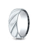 Benchmark-14K-White-Gold-Comfort-Fit-Satin-Finished-Swirl-Pattern-Design-Wedding-Band-Ring--Size-4--CF7755014KW04