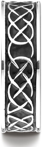 Benchmark-Cobaltchrome-7mm-Comfort-Fit-Celtic-Knot-Wedding-Band-Ring--Size-7--CF97458CC07
