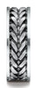 Benchmark-Cobaltchrome-8-mm-Comfort-Fit-Wedding-Band-Ring-with-Zippered-Pattern-Center--Size-7--CF98465CC07