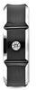 Blackened-Cobaltchrome-8mm-Comfort-Fit-Beveled-Edge-Horizontal-Cut-Concave--Diamond-Ring--0.06ct--Size7--CF98492BKCC07