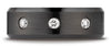 Benchmark-Blackened-Cobaltchrome-8mm-Comfort-Fit-Satin-Centered-3-Stone-Diamond-Ring--0.24Ct.--Size-6.5--CF98660BKCC06.5