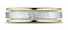 Benchmark-14K-Two-Toned-Gold-6mm-Comfort-Fit-Hammered-Finished-with-Milgrain-Carved-Design-Band--Size-6.25--CF15630814KWY06.25