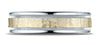 Benchmark-14K-Two-Toned-Gold-6mm-Comfort-Fit-Hammered-Finished-with-Milgrain-Carved-Design-Band--Size-6.25--CF17630814KWY06.25