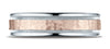 Benchmark-14k-Two-Toned-Gold-6mm-Comfort-Fit-Hammer-Finish-Design-Band--Size-6.25--CF21630814KRW06.25