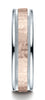 Benchmark-14k-Two-Toned-Gold-6mm-Comfort-Fit-Hammer-Finish-Design-Band--Size-6.5--CF21630814KRW06.5