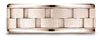 Benchmark-14k-Rose-Gold-8mm-Comfort-Fit-Drop-Bevel-Sandblasted-Satin-Finish-Chain-Link-Design-Band-Sz-6.25--CF18849314KR06.25