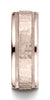 Benchmark-14K-Rose-Gold-8mm-Comfort-Fit-High-Polished-Squared-Edge-Carved-Design-Wedding-Band--Size-6.5--CF15830914KR06.5