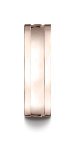 Benchmark-14K-Rose-Gold-6mm-Comfort-Fit-High-Polished-Squared-Edge-Carved-Design-Wedding-Band--Size-4.5--CFSE7620014KR04.5