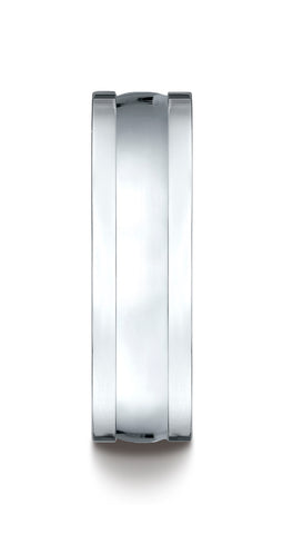 Benchmark-18K-White-Gold-6mm-Comfort-Fit-High-Polished-Squared-Edge-Carved-Design-Wedding-Band--Size-4.5--CFSE7620018KW04.5