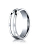 Benchmark-18K-White-Gold-6mm-Comfort-Fit-High-Polished-Squared-Edge-Carved-Design-Wedding-Band--Size-4--CFSE7620018KW04