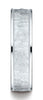 Benchmark-18K-White-Gold-Comfort-Fit-6mm-High-Polish-Edge-Hammered-Center-Design-Wedding-Band--Size-6.5--CF15630318KW06.5