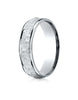 Benchmark-10k-White-Gold-Comfort-Fit-6mm-High-Polish-Edge-Hammered-Center-Design-Band--Size-6--CF15630310KW06