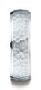 Benchmark-Platinum-Comfort-Fit-7mm-High-Polish-Edge-Hammered-Center-Design-Band--Size-6.5--CF157303PT06.5