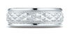 Benchmark-14K-White-Gold-8mm-Comfort-Fit-Round-Edge-Cross-Hatch-Patterned-Wedding-Band-Ring--Size-6.25--CF15804014KW06.25