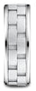 Benchmark-14k-White-Gold-8mm-Comfort-Fit-Drop-Bevel-Sandblasted-Satin-Finish-Chain-Link-Des.-Band-Sz-6.5--CF18849314KW06.5