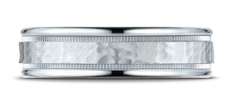 Benchmark-14K-White-Gold-6mm-Comfort-Fit-High-Polished-Squared-Edge-Carved-Design-Wedding-Band--Size-6.25--CF15630914KW06.25
