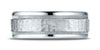 Benchmark-10k-White-Gold-8mm-Comfort-Fit-Hammered-Center-High-Polish-Round-Edge-Carved-Design-Band-Sz-6.25--CF15830910KW06.25