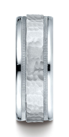 Benchmark-18K-White-Gold-8mm-Comfort-Fit-High-Polished-Squared-Edge-Carved-Design-Wedding-Band--Size-6.5--CF15830918KW06.5