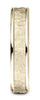 Benchmark-14k-Yellow-Gold-Comfort-Fit-4mm-High-Polish-Edge-Hammered-Center-Design-Band--Size-6.5--CF15430314KY06.5