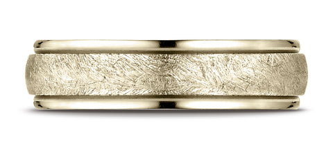 Benchmark-14K-Yellow-Gold-6mm-Comfort-Fit-Swirl-Finished-Carved-Design-Wedding-Band-Ring--Size-6.25--CF15607014KY06.25