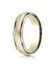 Benchmark-14K-Yellow-Gold-6mm-Comfort-Fit-Swirl-Finished-Carved-Design-Wedding-Band-Ring--Size-6--CF15607014KY06