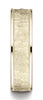 Benchmark-10k-Yellow-Gold-Comfort-Fit-6mm-High-Polish-Edge-Hammered-Center-Design-Band--Size-6.5--CF15630310KY06.5