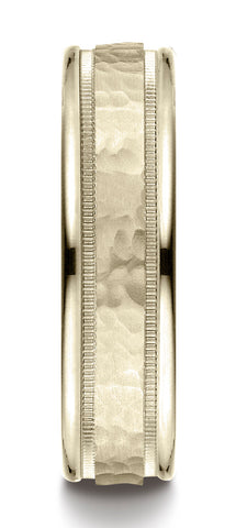 Benchmark-18K-Yellow-Gold-6mm-Comfort-Fit-High-Polished-Squared-Edge-Carved-Design-Wedding-Band--Sz-6.5--CF15630918KY06.5