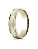 Benchmark-18K-Yellow-Gold-6mm-Comfort-Fit-High-Polished-Squared-Edge-Carved-Design-Wedding-Band--Size-6--CF15630918KY06