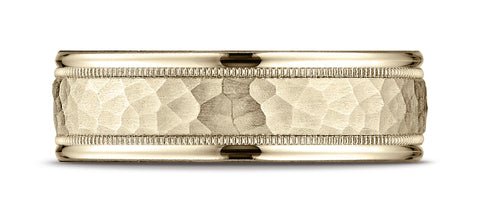 Benchmark-14k-Yellow-Gold-7mm-Comfort-Fit-High-Polished-Squared-Edge-Carved-Design-Band--Size-6.25--CF15730914KY06.25