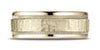 Benchmark-10k-Yellow-Gold-8mm-Comfort-Fit-Hammered-Center-High-Polish-Round-Edge-Carved-Design-Band-Sz-6.25--CF15830910KY06.25