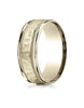 Benchmark-10k-Yellow-Gold-8mm-Comfort-Fit-Hammered-Center-High-Polish-Round-Edge-Carved-Design-Band-Sz-6--CF15830910KY06