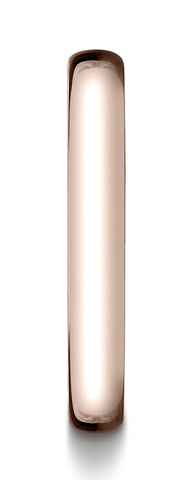 Benchmark-14K-Rose-Gold-3.5mm-European-Comfort-Fit-Wedding-Band-Ring--Size-4.5--EUCF13514KR04.5