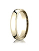 Benchmark-14K-Yellow-Gold-5.5mm-European-Comfort-Fit-Wedding-Band-Ring--Size-4--EUCF15514KY04