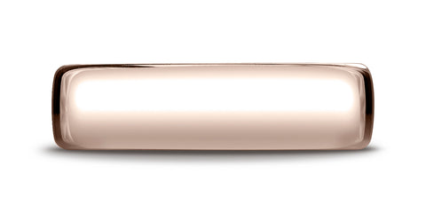 Benchmark-14K-Rose-Gold-6.5mm-European-Comfort-Fit-Wedding-Band-Ring--Size-4.25--EUCF16514KR04.25